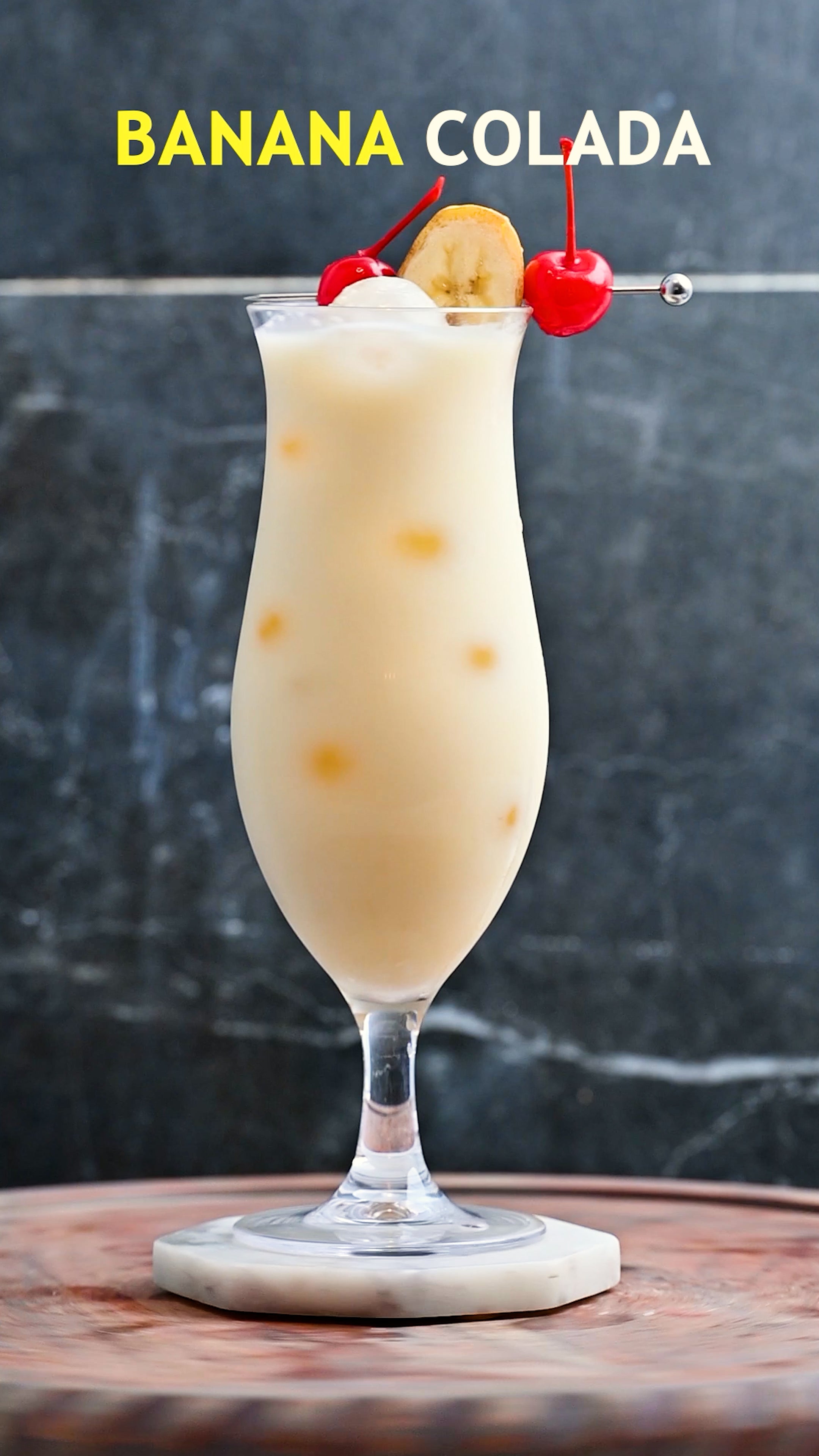 Banana Colada with Orange Juice: A Fruity Creamy Delight