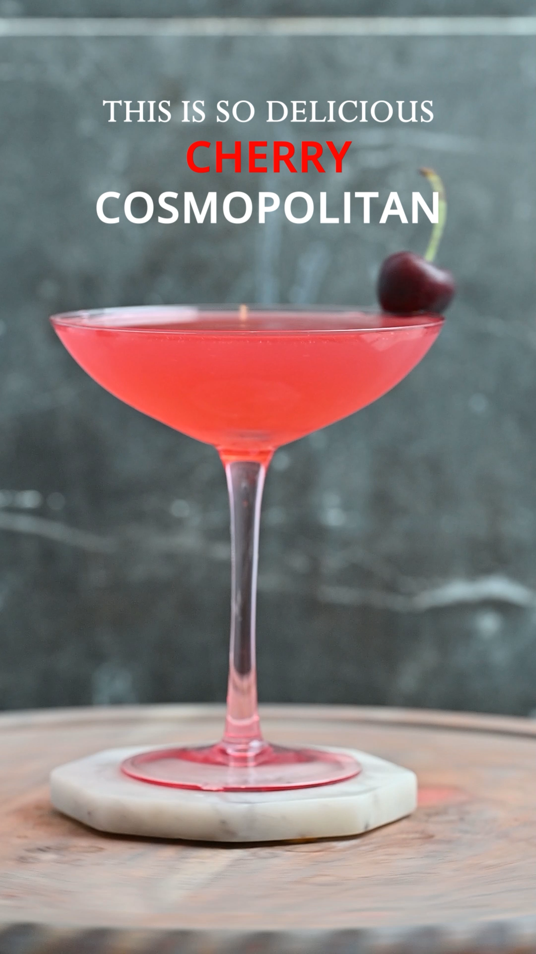 Cherry Cosmopolitan: A Bold Twist on a Classic