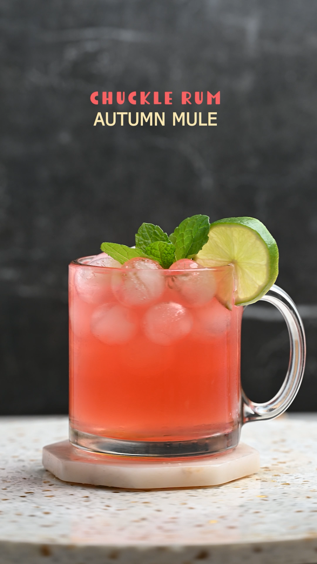 Chuckle Rum Autumn Mule: A Cozy Seasonal Cocktail