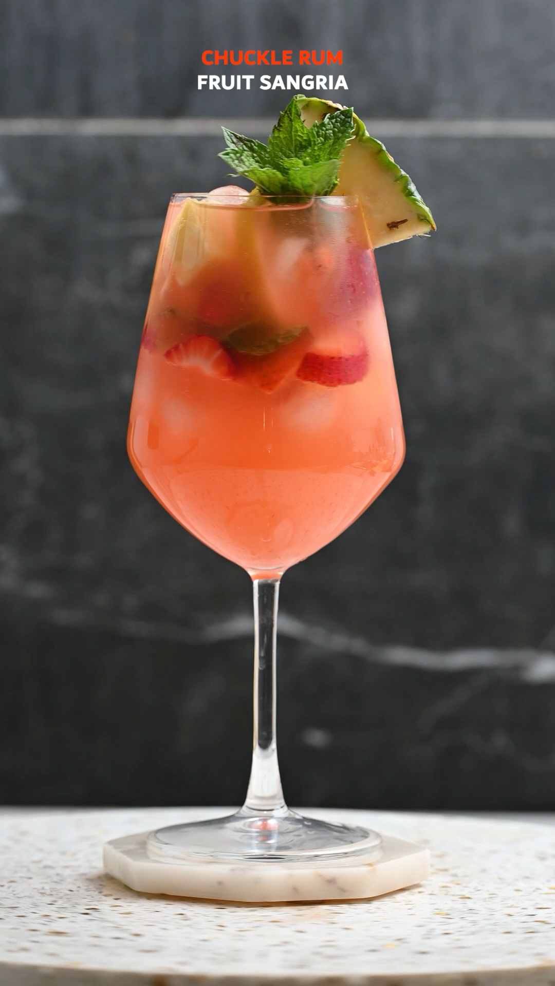 Chuckle Rum Fruit Sangria: A Tropical Sangria Twist