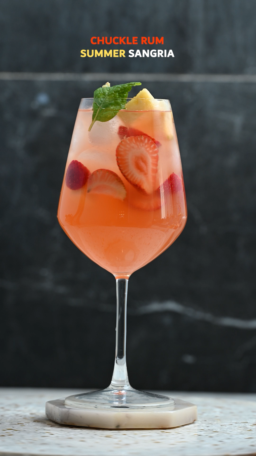 Chuckle Rum Summer Sangria: A Bright and Refreshing Delight