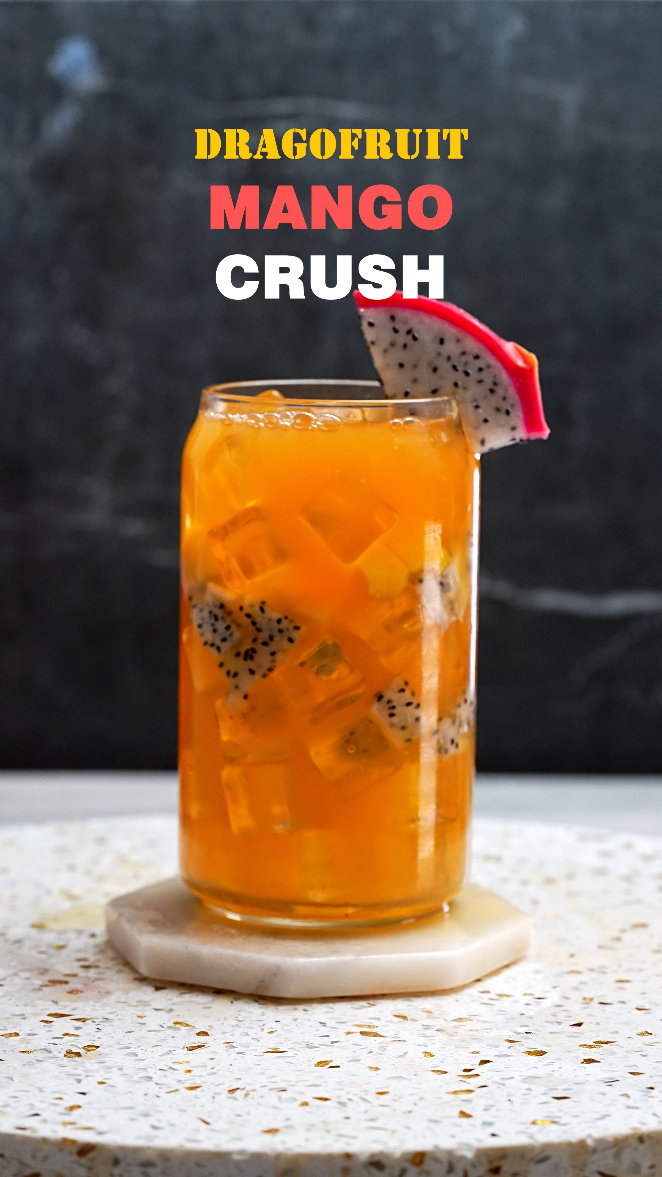 Dragon Fruit and Mango Crush: An Exotic Fusion