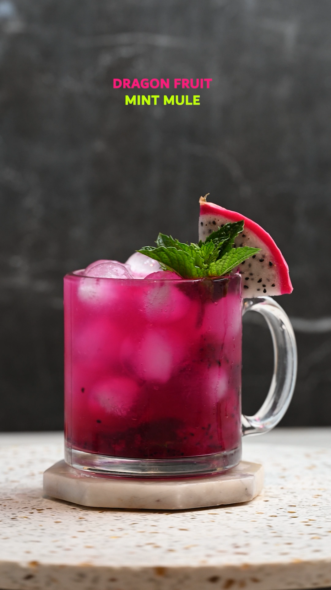 Dragon Fruit Mint Mule: A Tropical Twist on a Classic