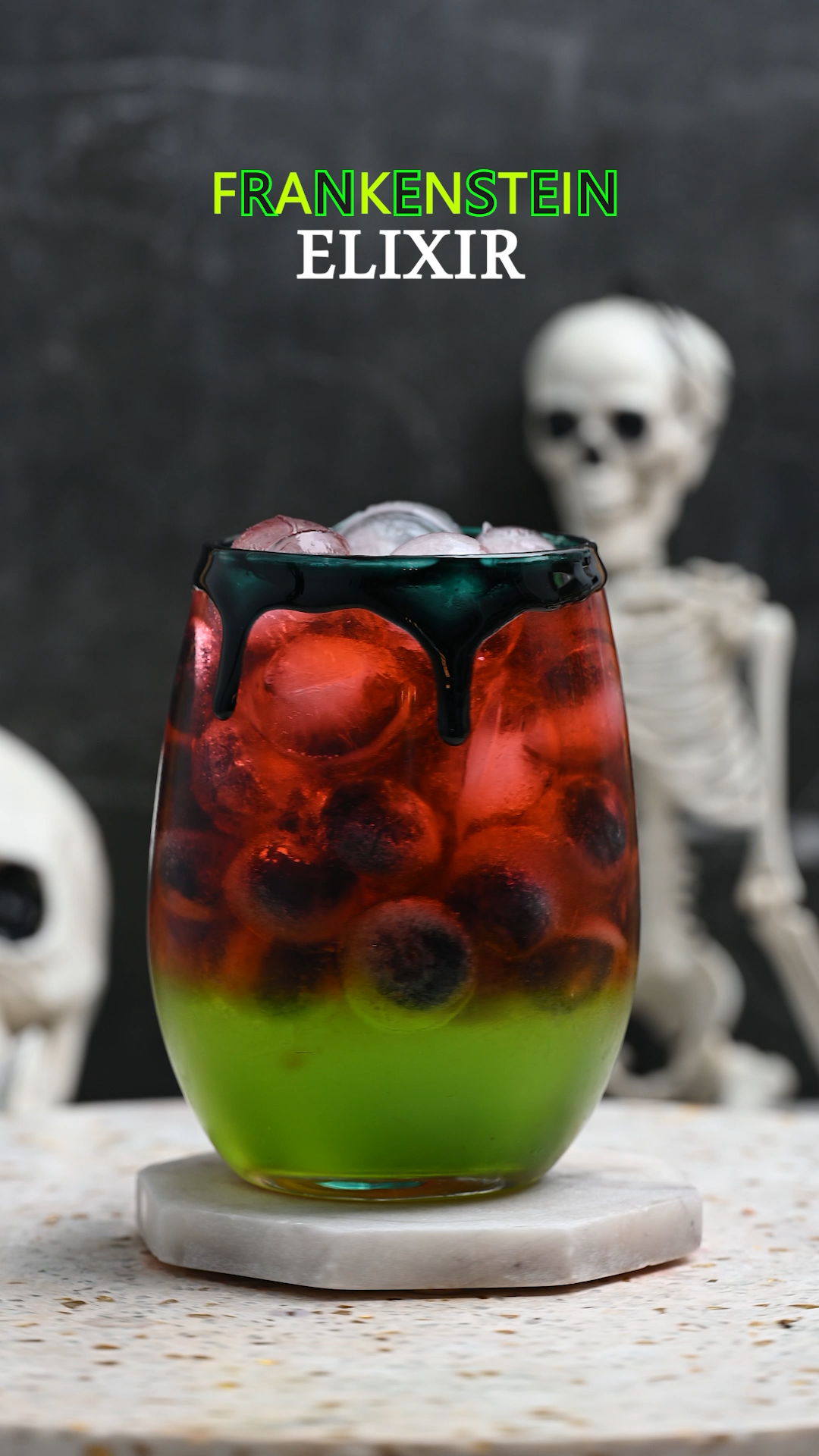 Frankenstein Elixir: A Vibrant and Spooky Treat