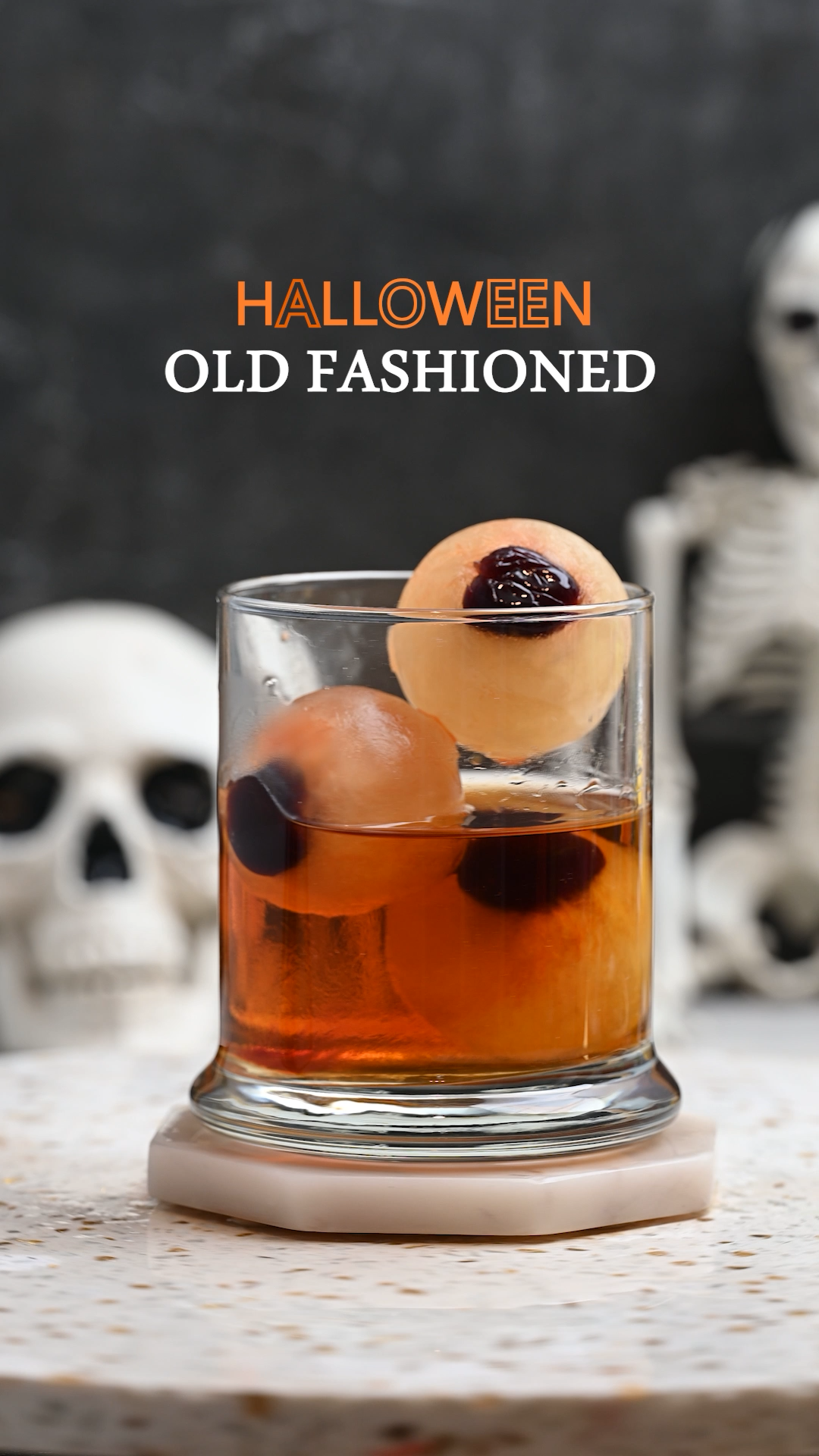 Halloween Old Fashioned: A Spooky Seasonal Sip