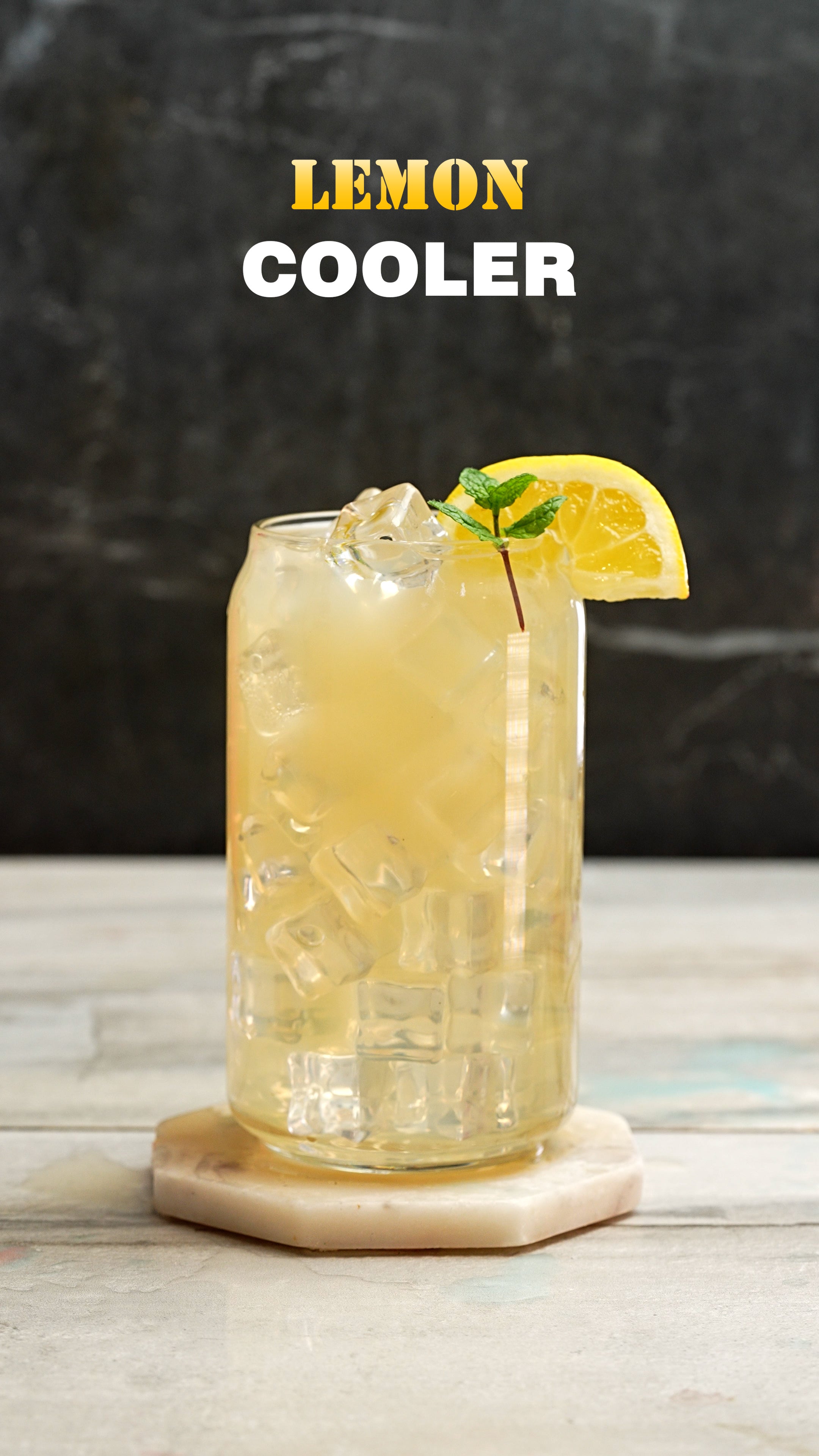 Lemon Cooler: A Crisp and Refreshing Sip