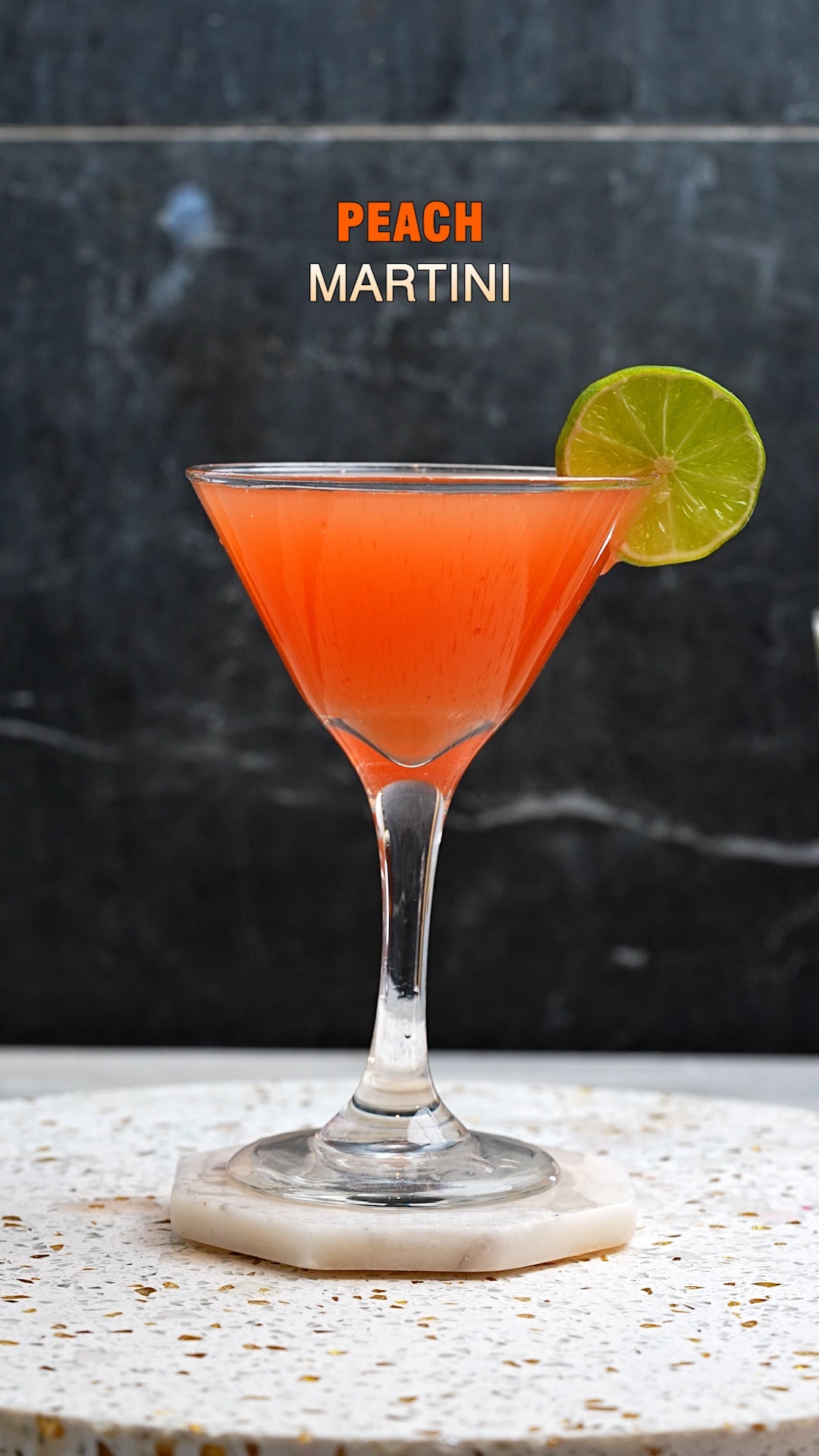 Peach Martini: Sweet and Sunny