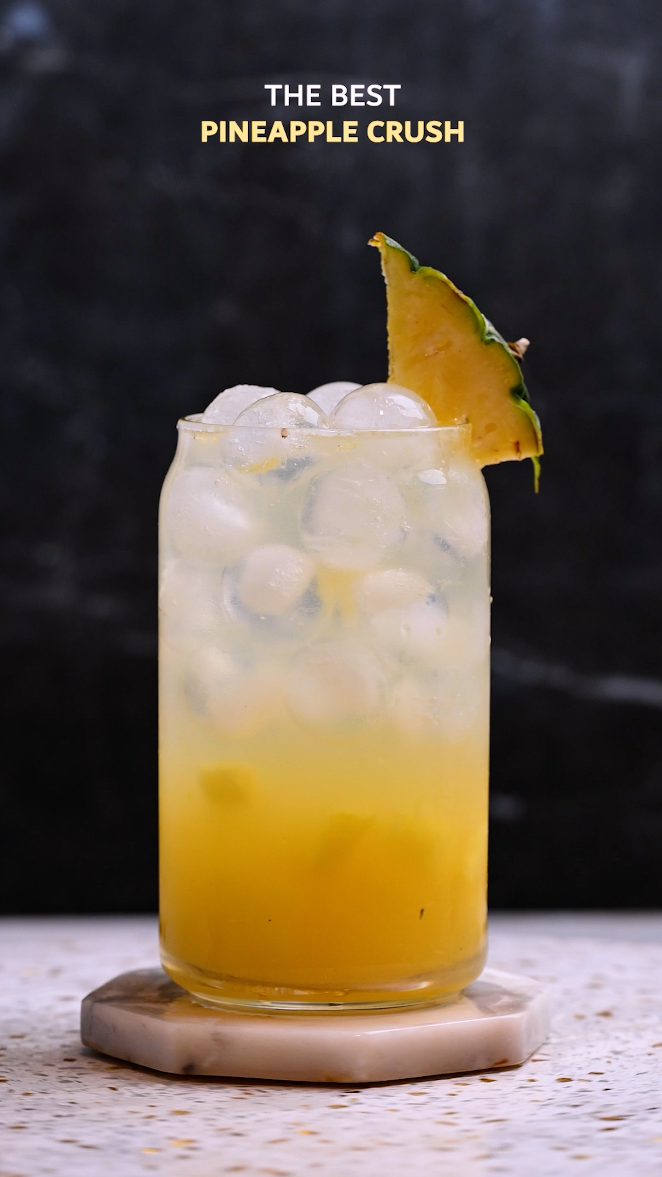 Pineapple Crush: A Tropical Fizzy Delight: A Tropical Fizzy Delight