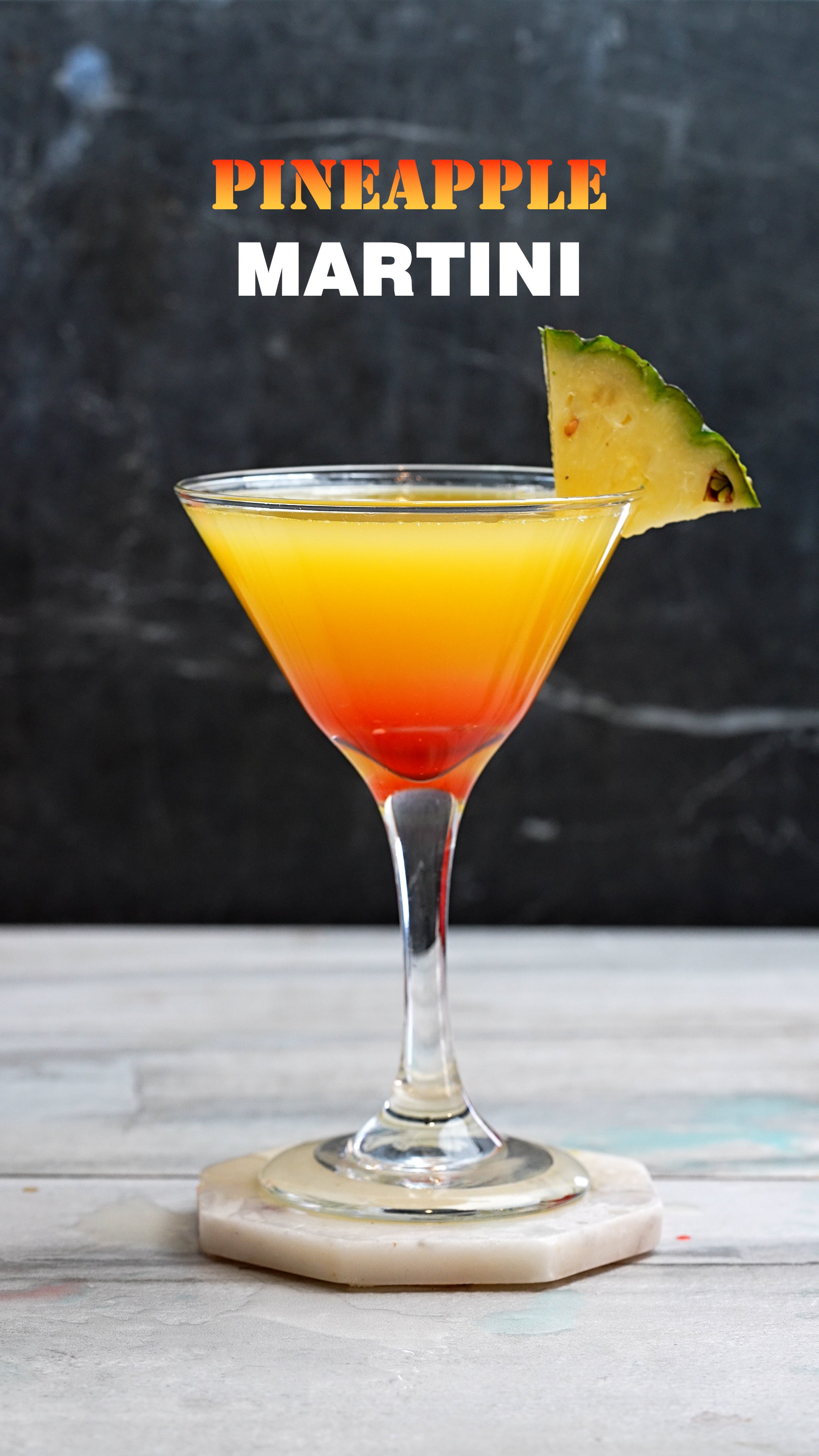 Pineapple Martini: Sweet and Tropical