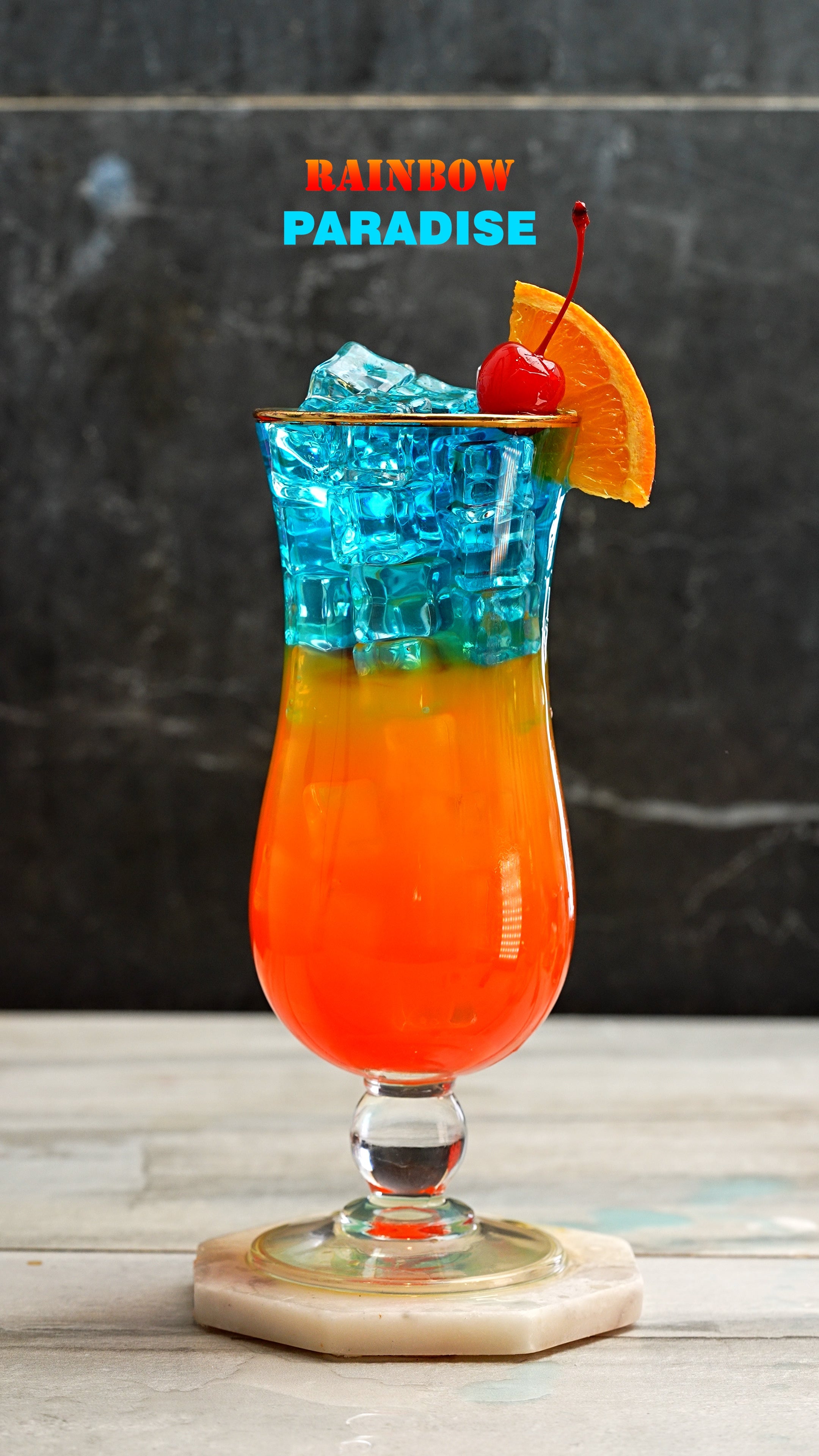 Rainbow Paradise: A Visual Feast