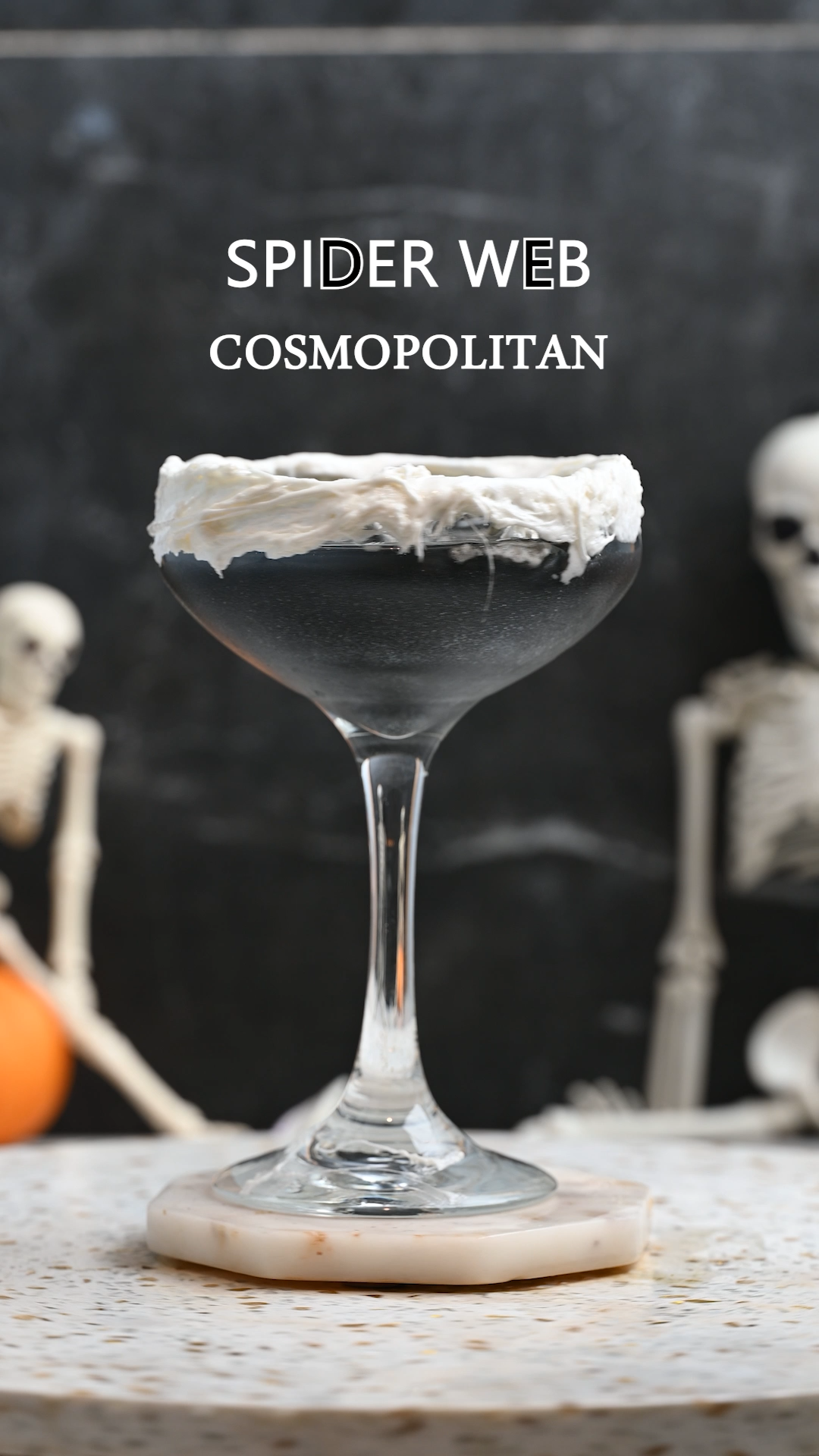 Spider Web Halloween Cosmopolitan: Eerie Elegance in Every Sip
