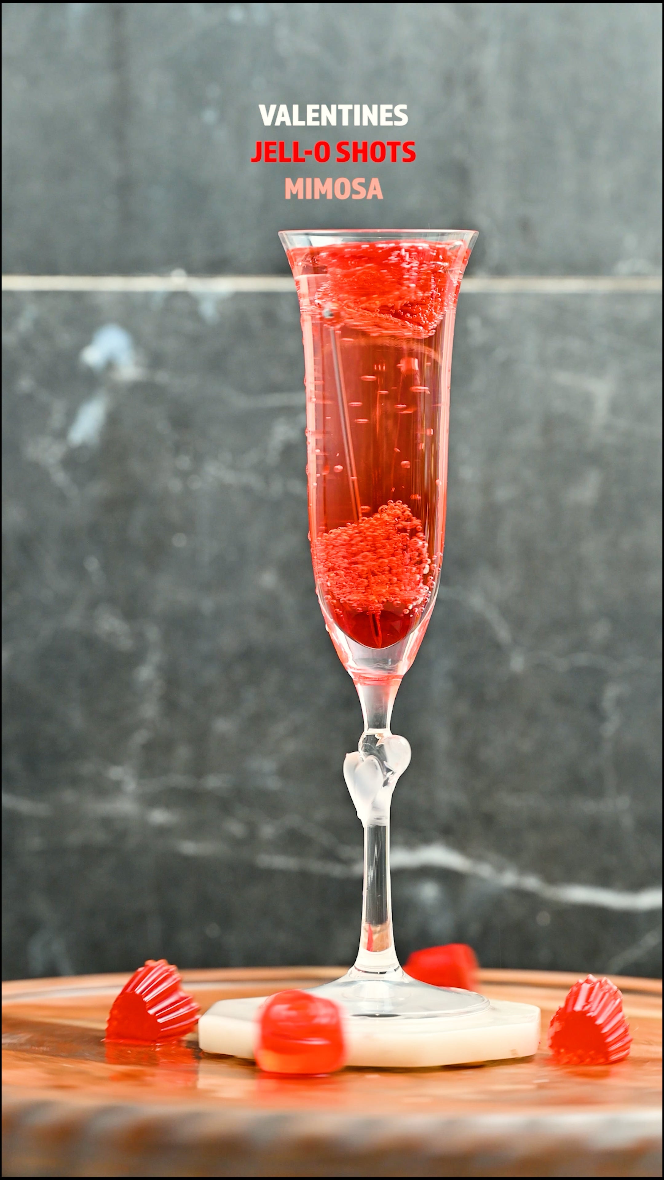 Valentine’s Jell-O Shots Mimosa: A Playful Party Treat