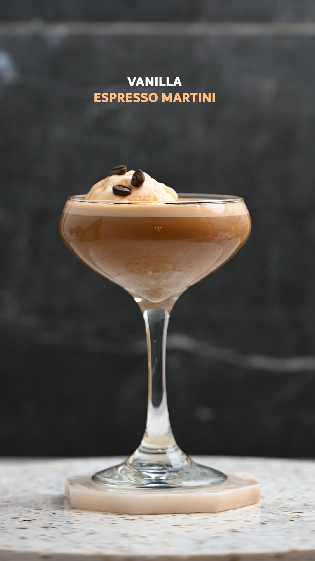 Vanilla Espresso Martini: Dessert in a Glass