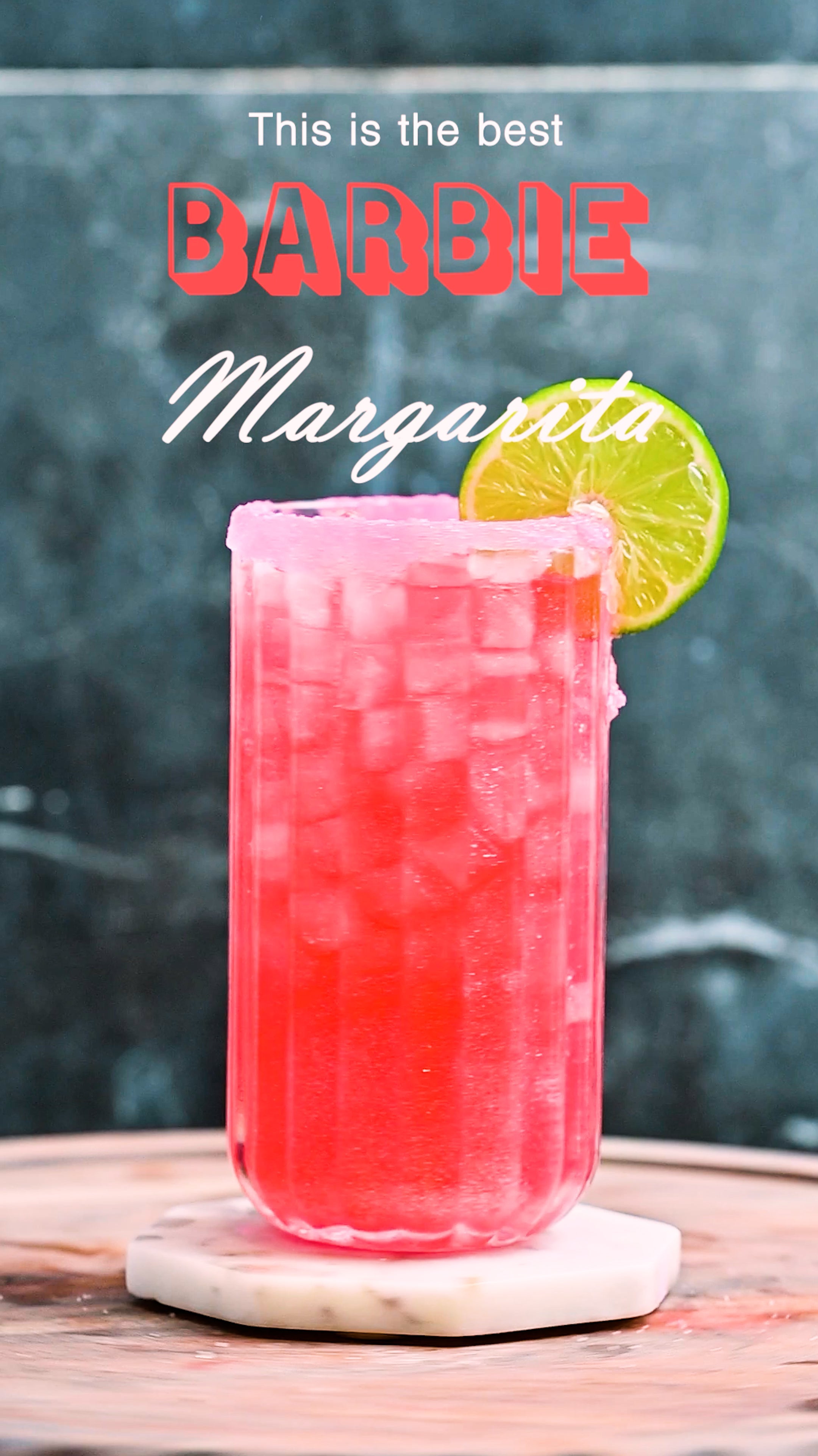 Barbie Margarita Delight: Glamour in a Glass