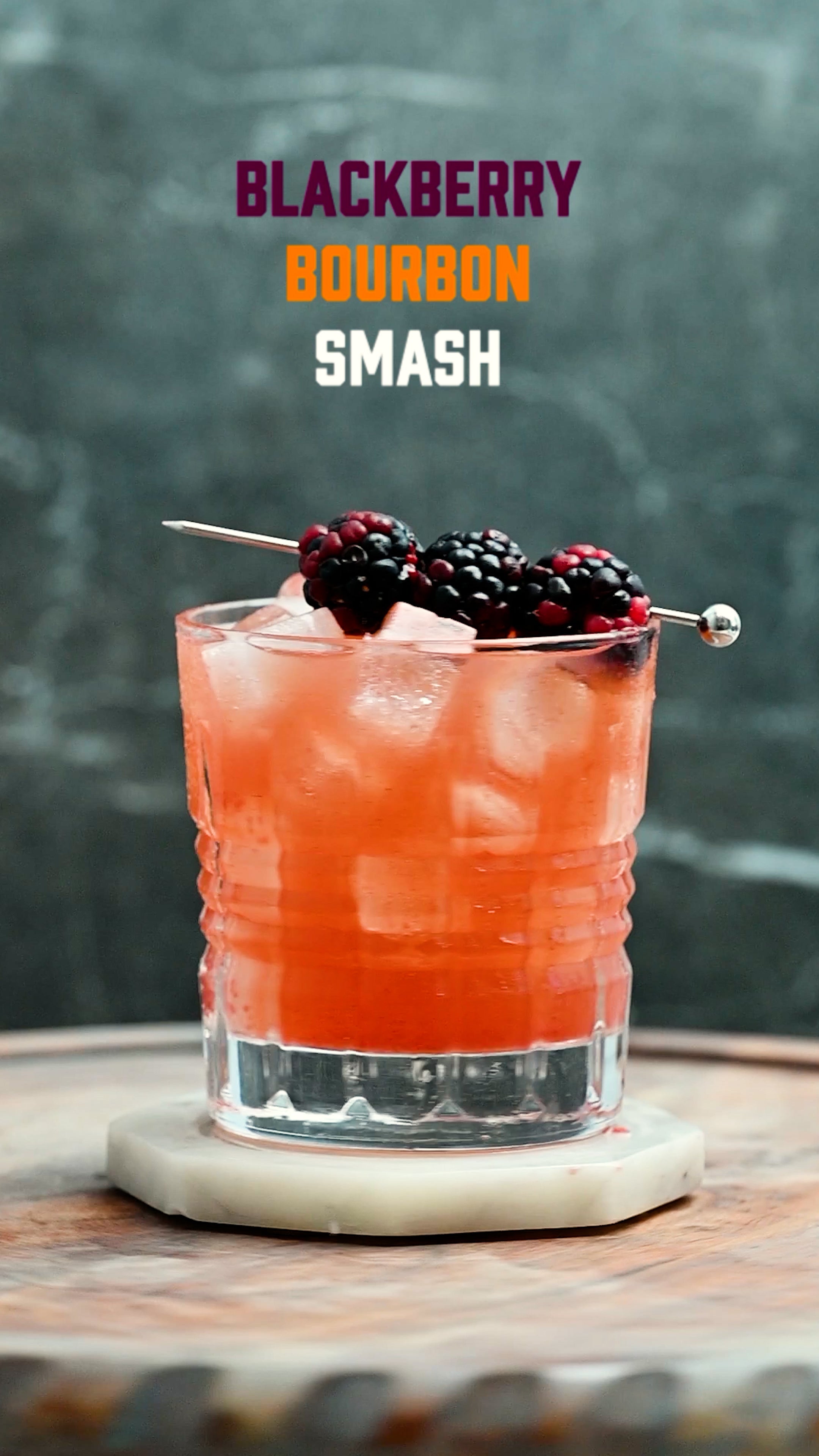Blackberry Bourbon Smash: A Berry-Infused Delight