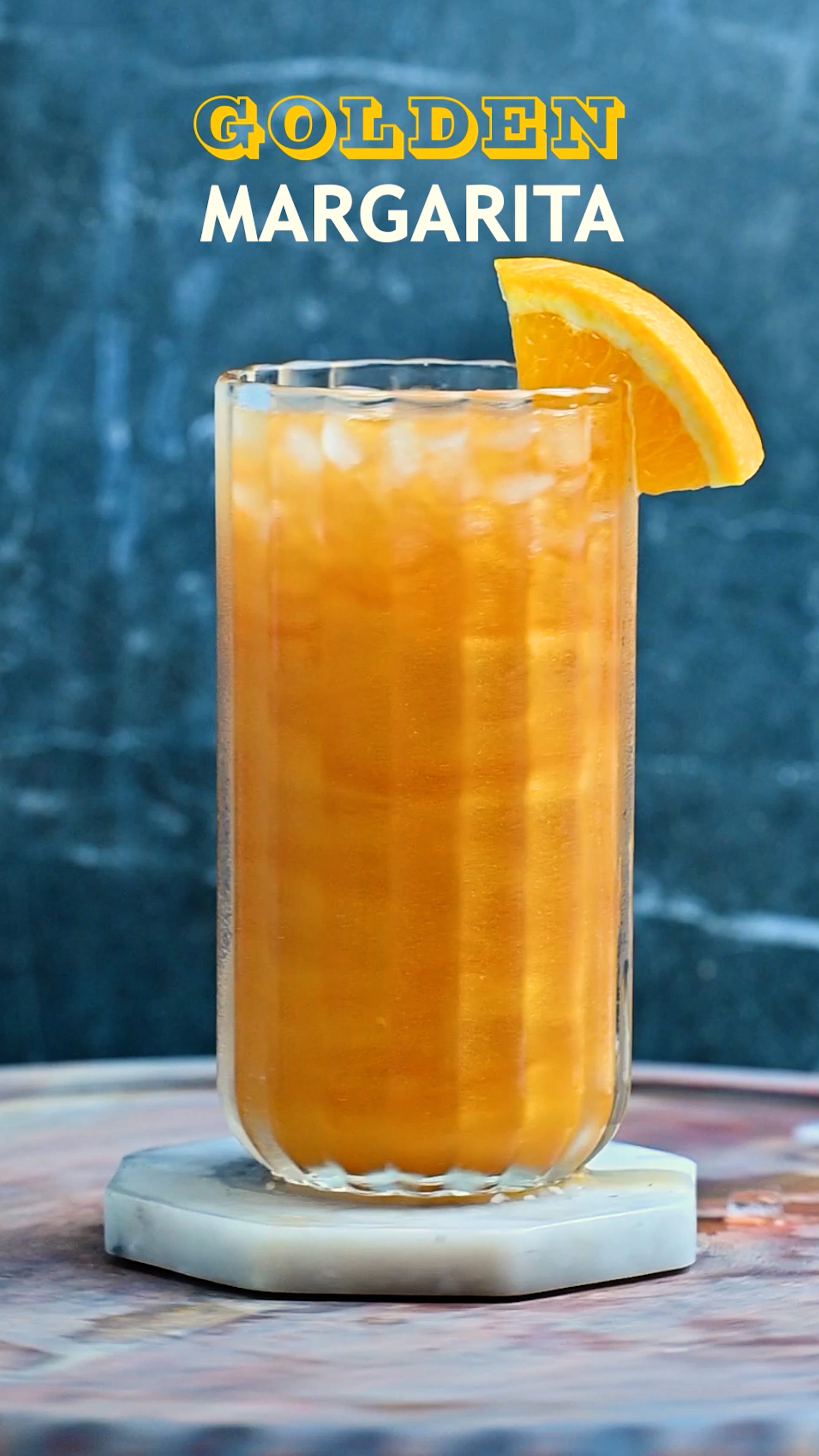 Golden Margarita: A Classic with a Touch of Elegance