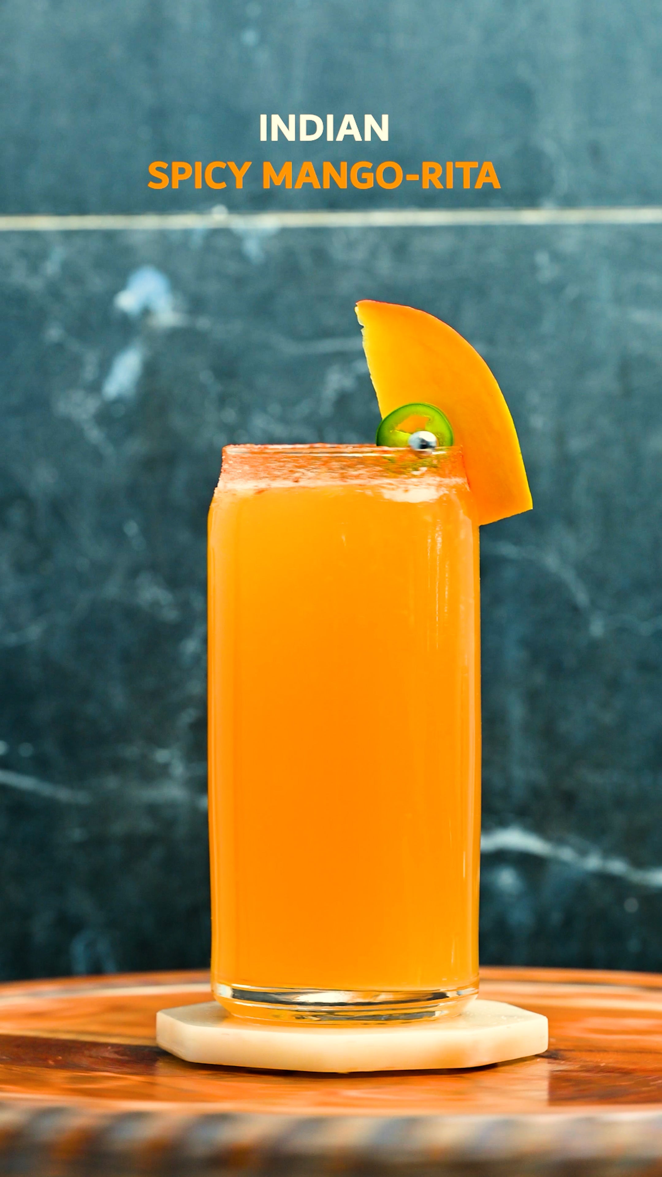 India Spicy Mango-Rita: A Bold Fusion of Sweet and Spicy