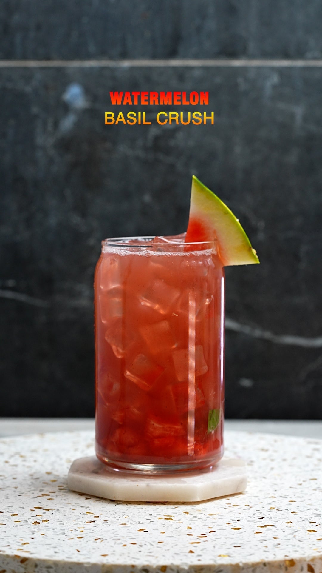 Watermelon Basil Crush: Sweet and Refreshing