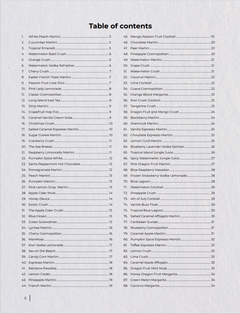 246 Viral Cocktail Recipes πΈ Loved by 1.5M Fans - (Paperback Copy)