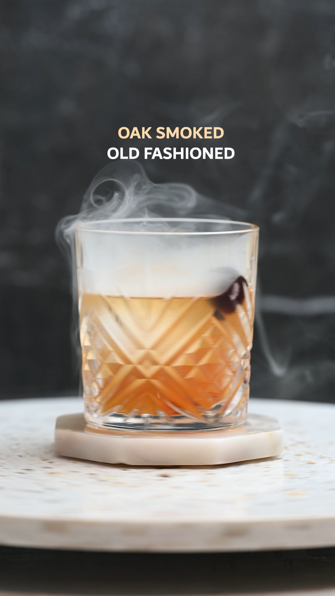 Oak Smoked Old Fashioned: A Classic with a Smoky Twist