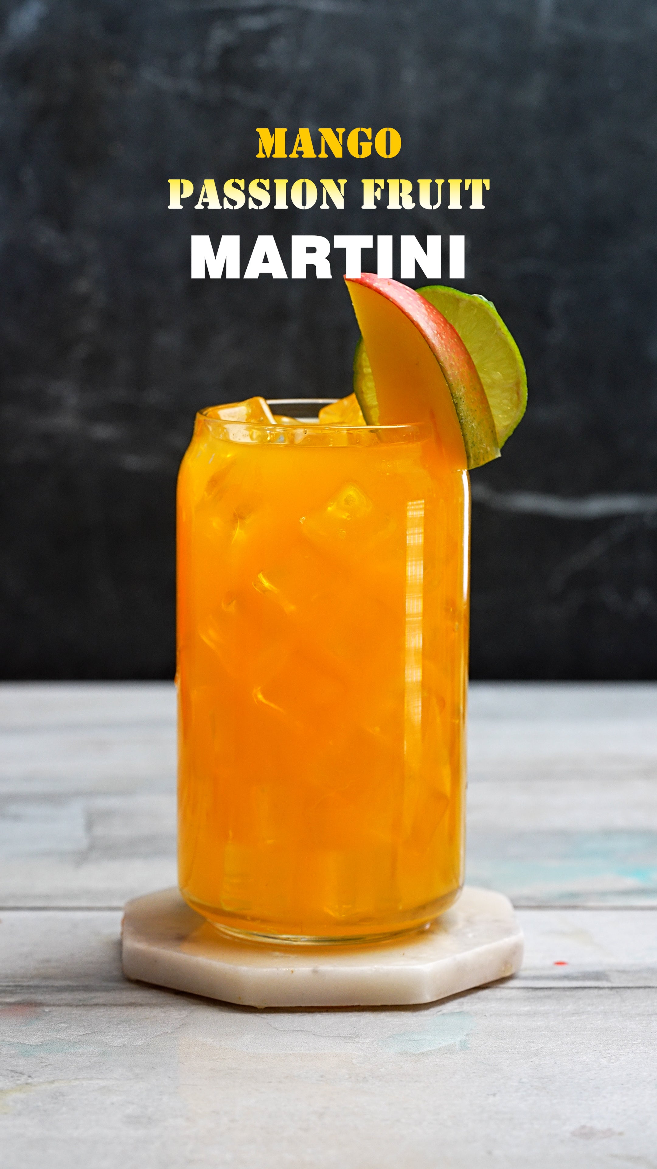 Mango Passion Fruit Cocktail: A Tropical Escape