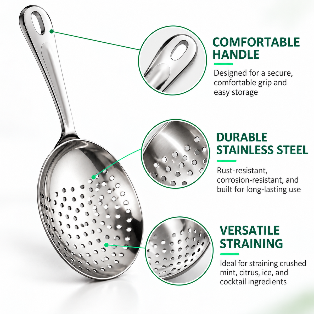 One strainer,