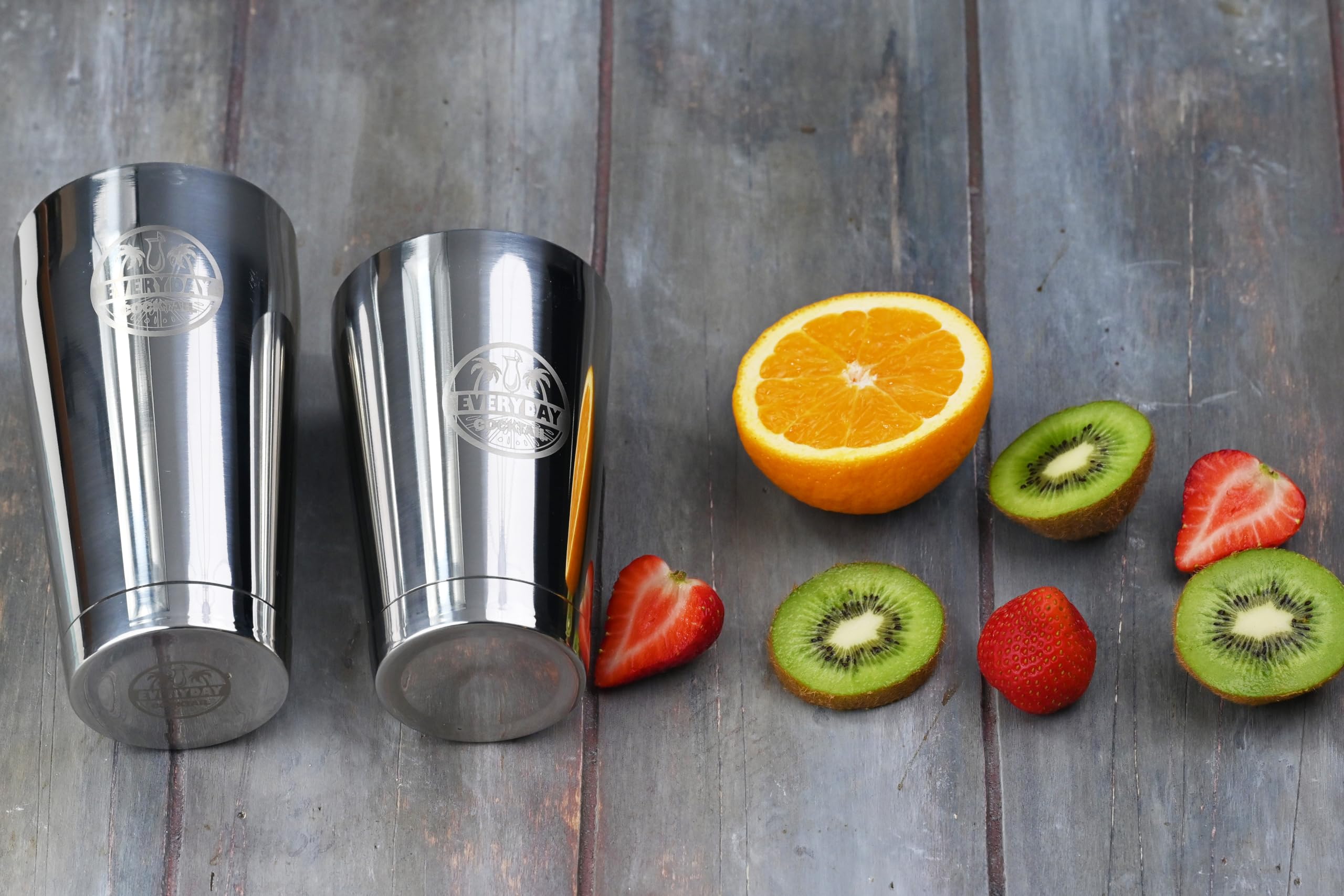 Professional Boston Shaker Set – 18 oz Premium Stainless Steel