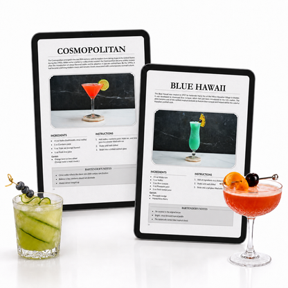 100 Classic Cocktails Every Bartender Should Know