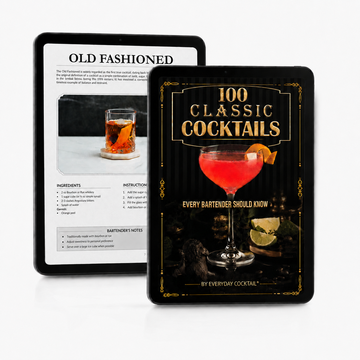 100 Classic Cocktails Every Bartender Should Know