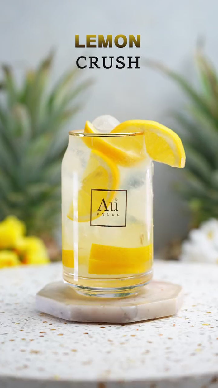 Au Vodka lemon crush UGC video
