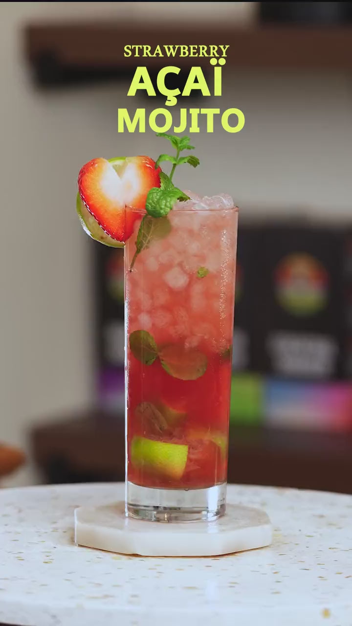 1883 Syrups strawberry acai mojito collaboration