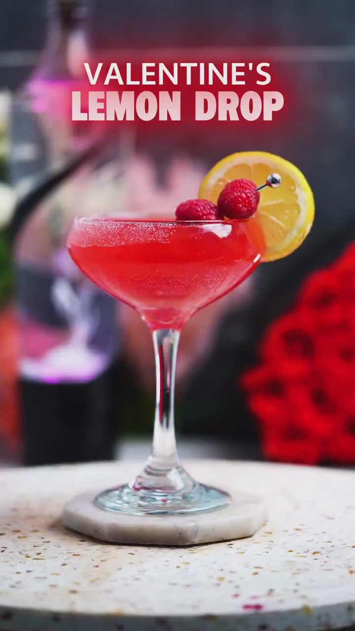 Amoon Vodka valentines lemon drop collaboration