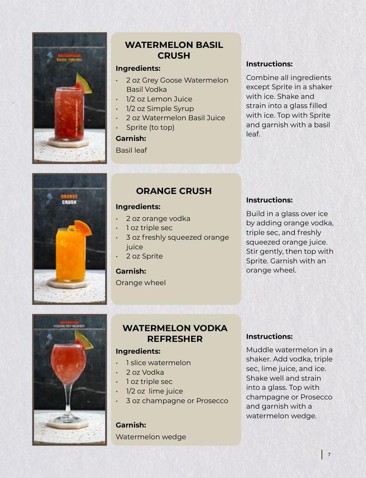Page 7: recipes